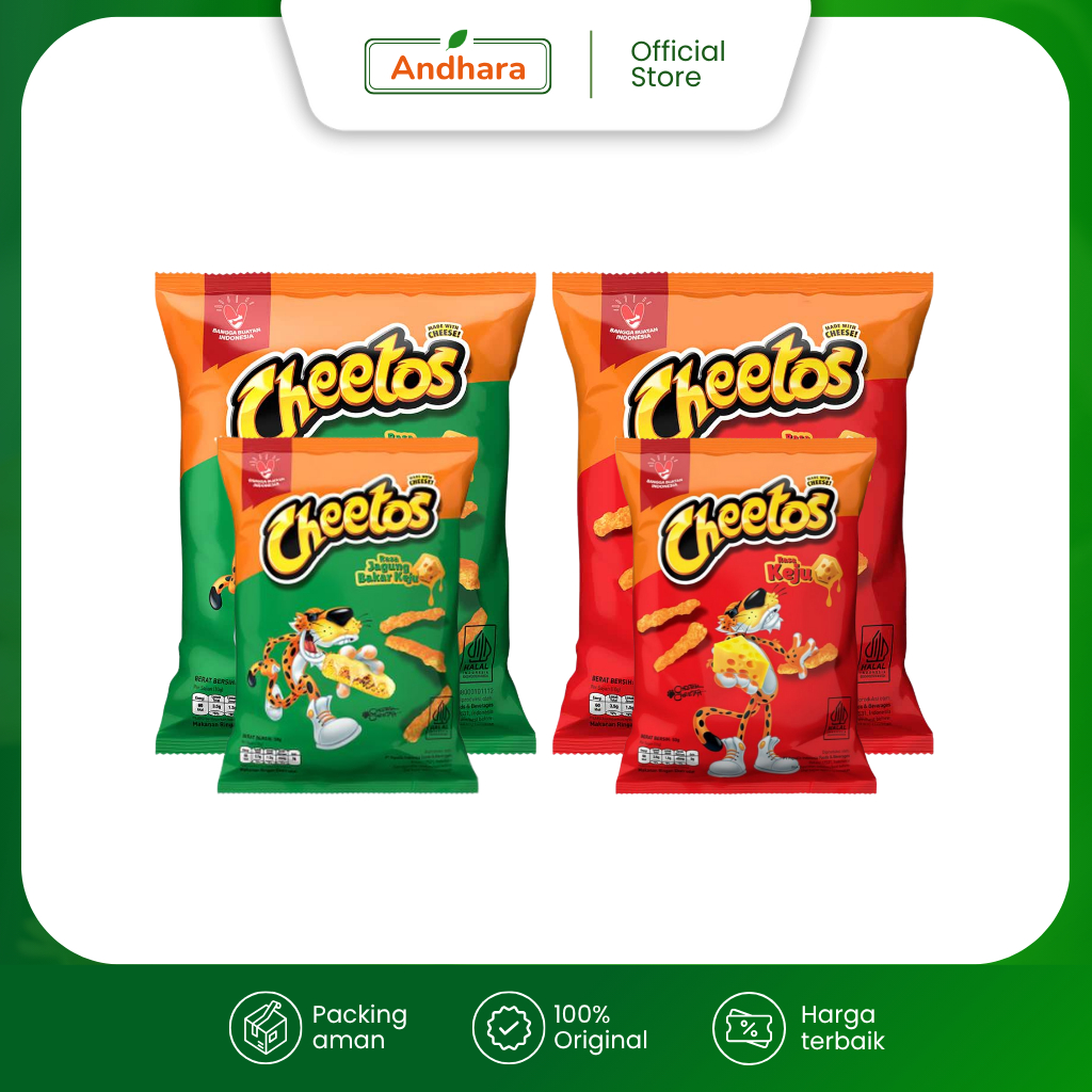 

Cheetos Snack Puffs Aneka Rasa 50gr & 120gr