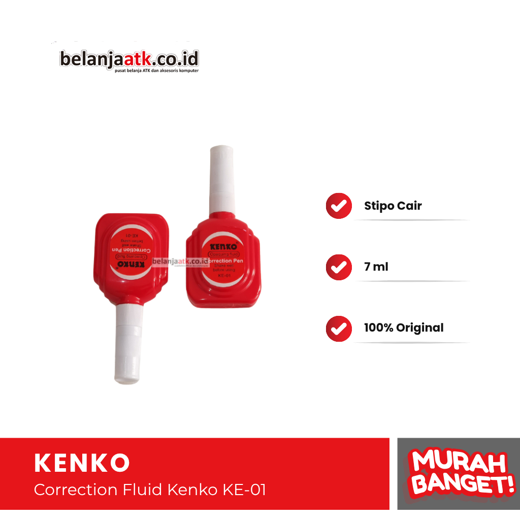 

Correction Fluid Kenko KE-01 / Stipo Cair