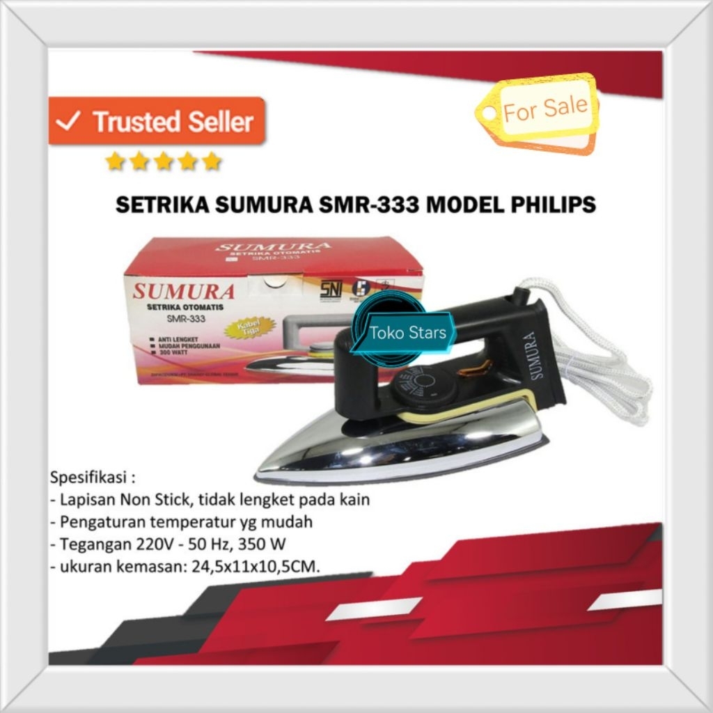 Setrika sumura SMR-333