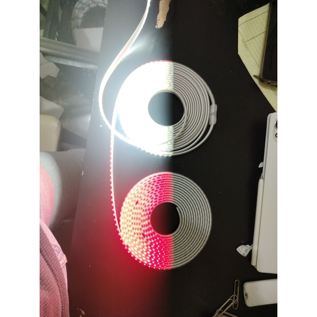 led strip merah putih 120mata per meter / led strip merah putih / lampu merah putih / led tumbler