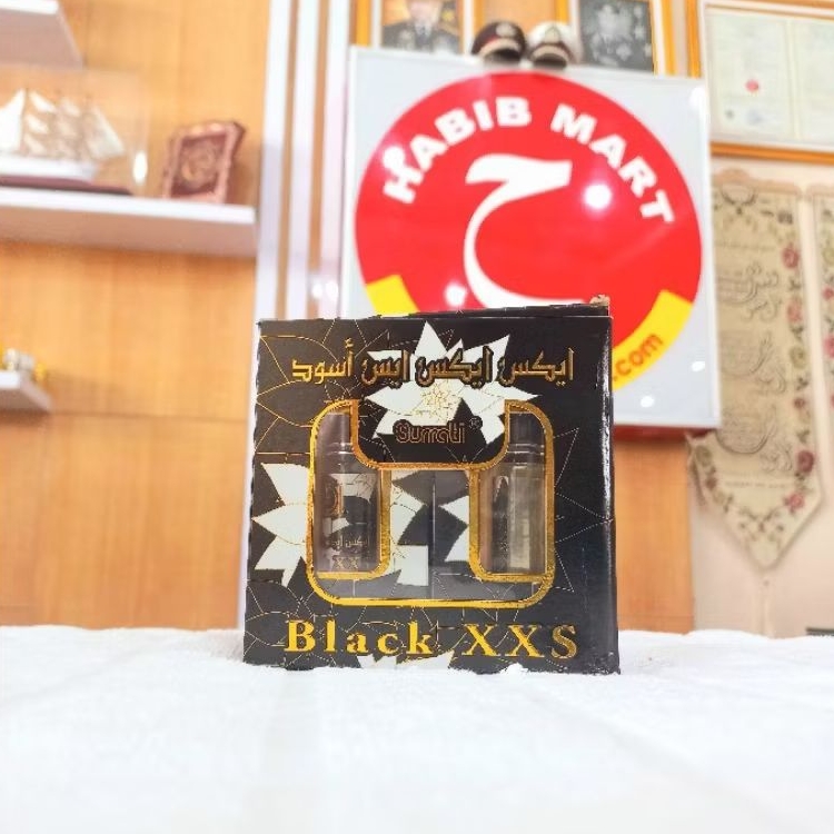 Parfum Surrati Black XXS / XAS Minyak Wangi Arab Non Alkohol Original