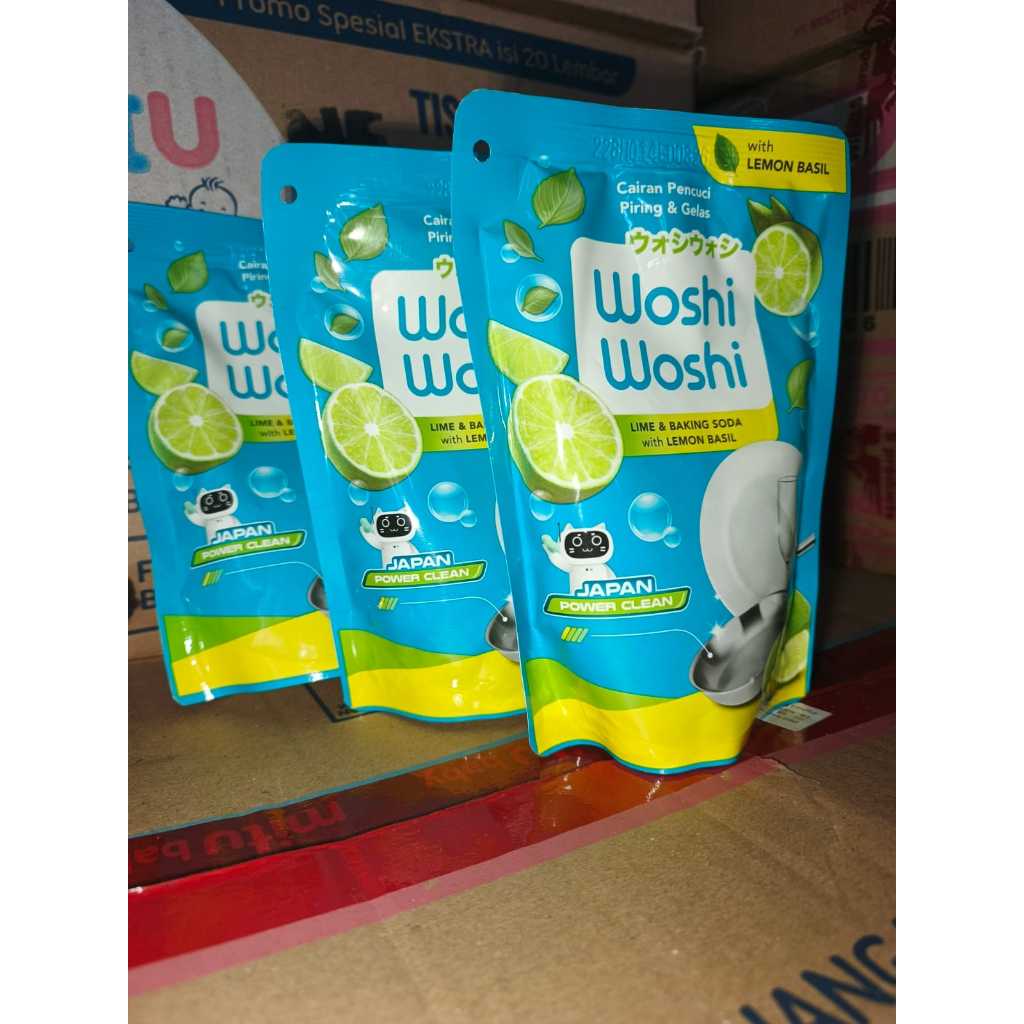 PROMO  Sabun Cuci Piring Woshi-Woshi 200ML