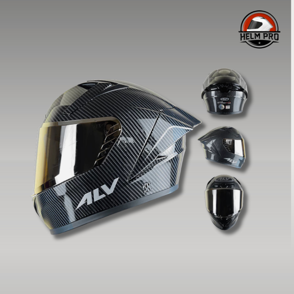 Helm Full Face ALV Genesis V2 Motif Carbon | HelmPro