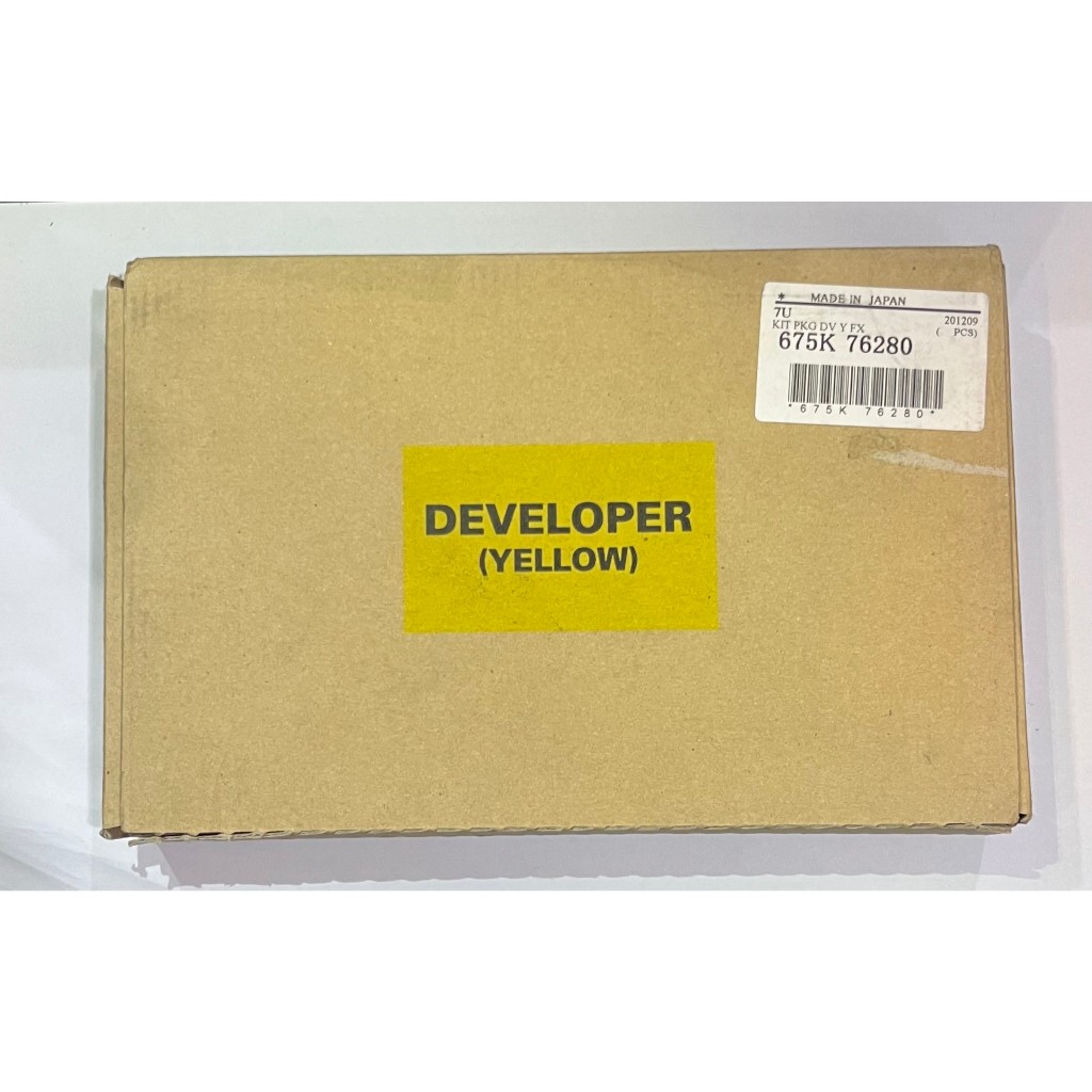 Toner Developer Fuji Xerox warna Kuning - Mesin Warna Fuji Xerox