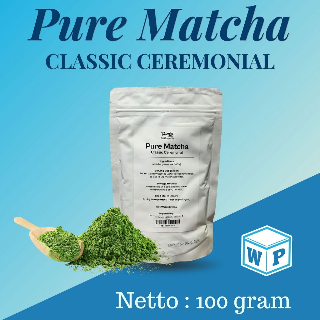 

Vicenza Ceremonial Matcha Classic 100gr
