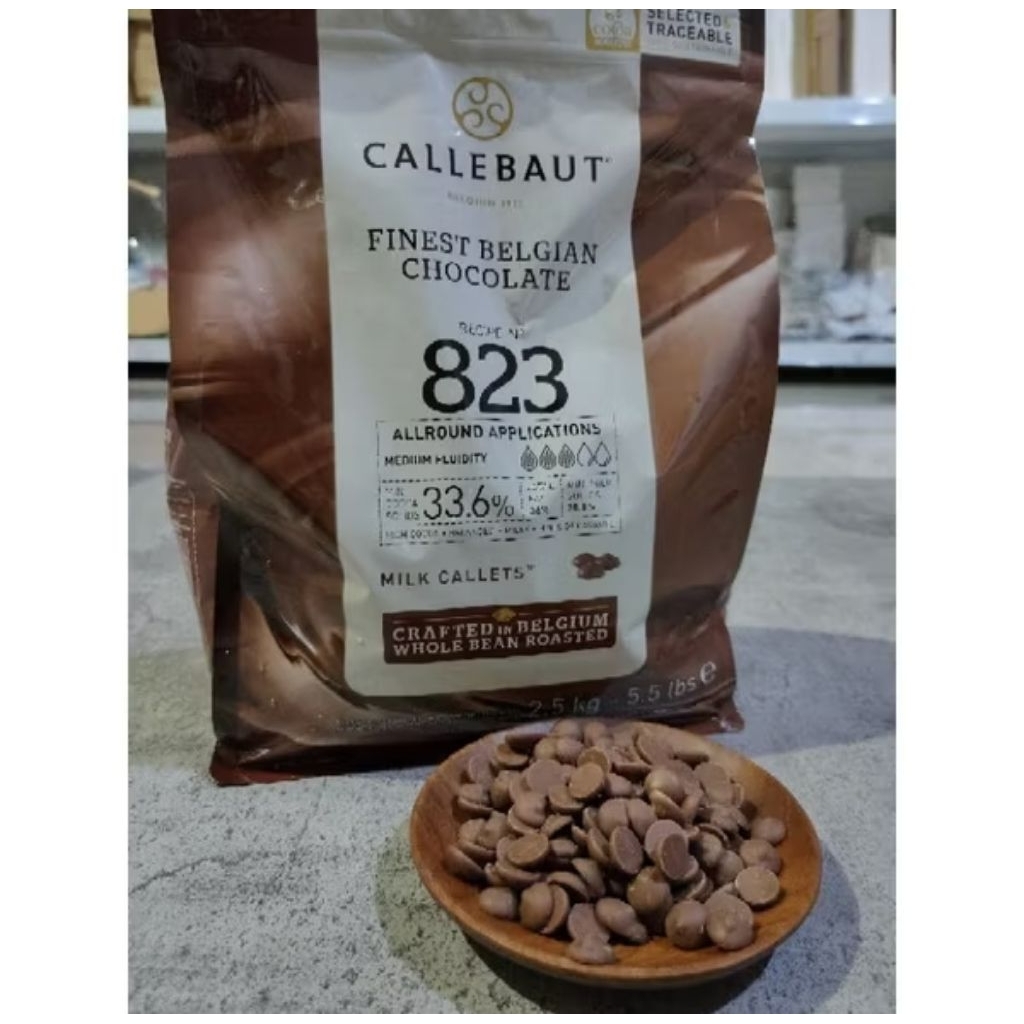 

CALLEBAUT 823 MILK CHOCOLATE 33.6 % - 250 Gr