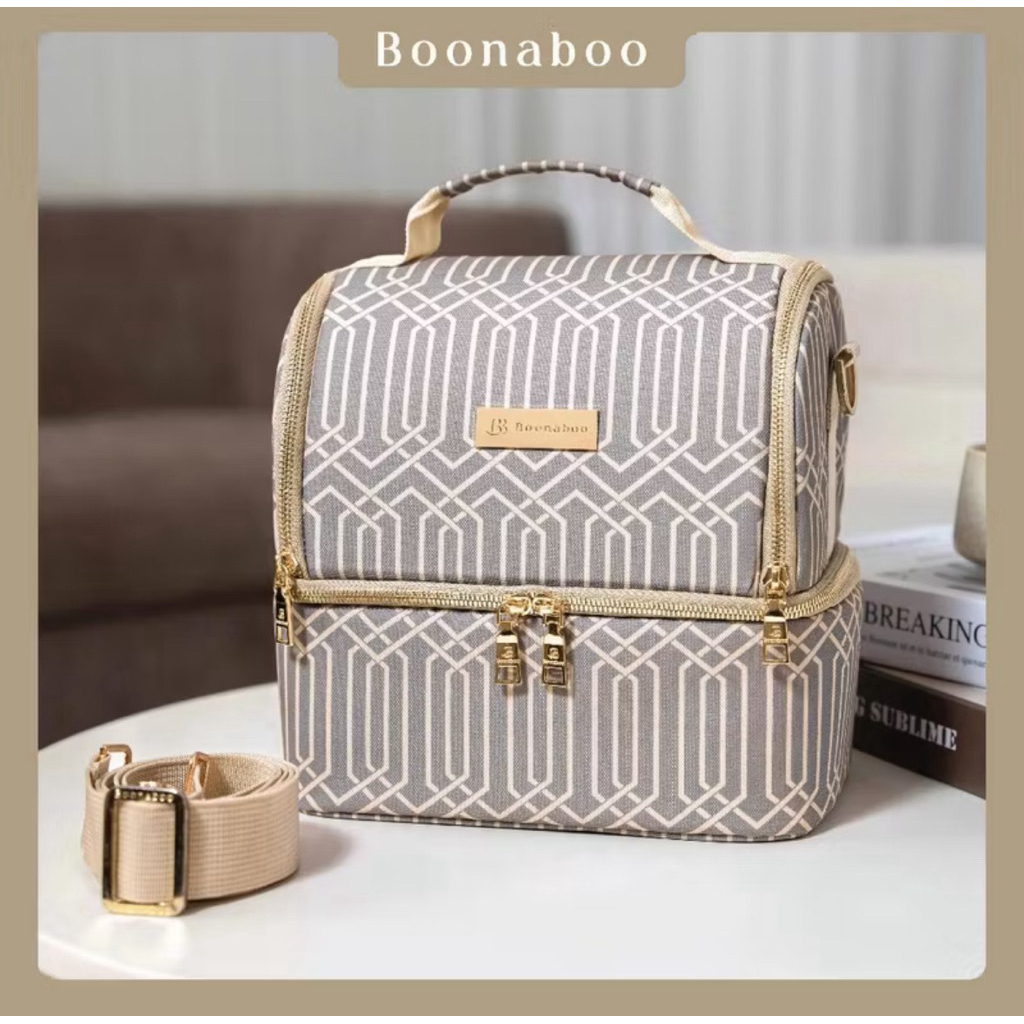 Boonaboo - Tas ASI - Cooler Bag - Boonaboo Serene Cooler Bag X HEYLOCAL - Grey
