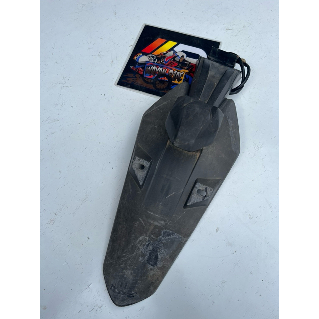 sepakbor belakang set lampu plat nomor Assy Honda supra gtr 150 original bekas copotan motor