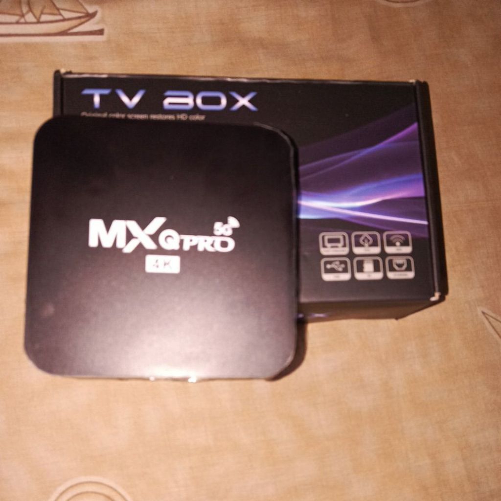 STB ANDROID MX Q Pro 4K 5G