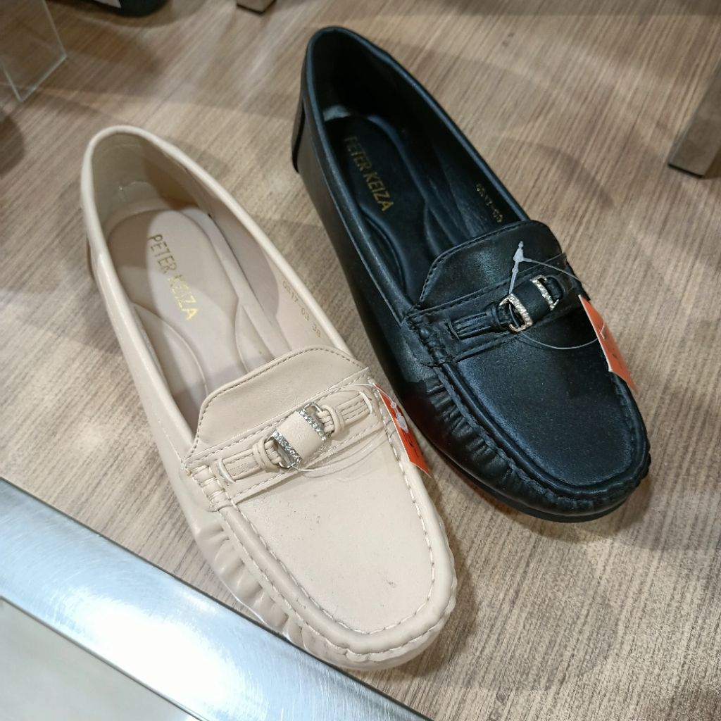 sepatu wanita loafer/moccasin PETER KEIZA original
