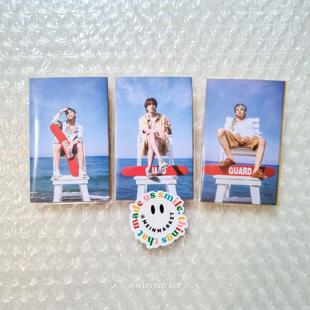 Official BTS Message Card Butter PC MC photocard Random Jimin JK Jungkook Jin Seokjin Seok Suga Yoon