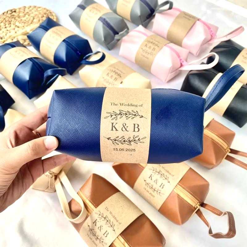 Souvenir pernikahan dompet kosmetik custom wadah souvenir pouch kosmetik dompet souvenir pouch makeu