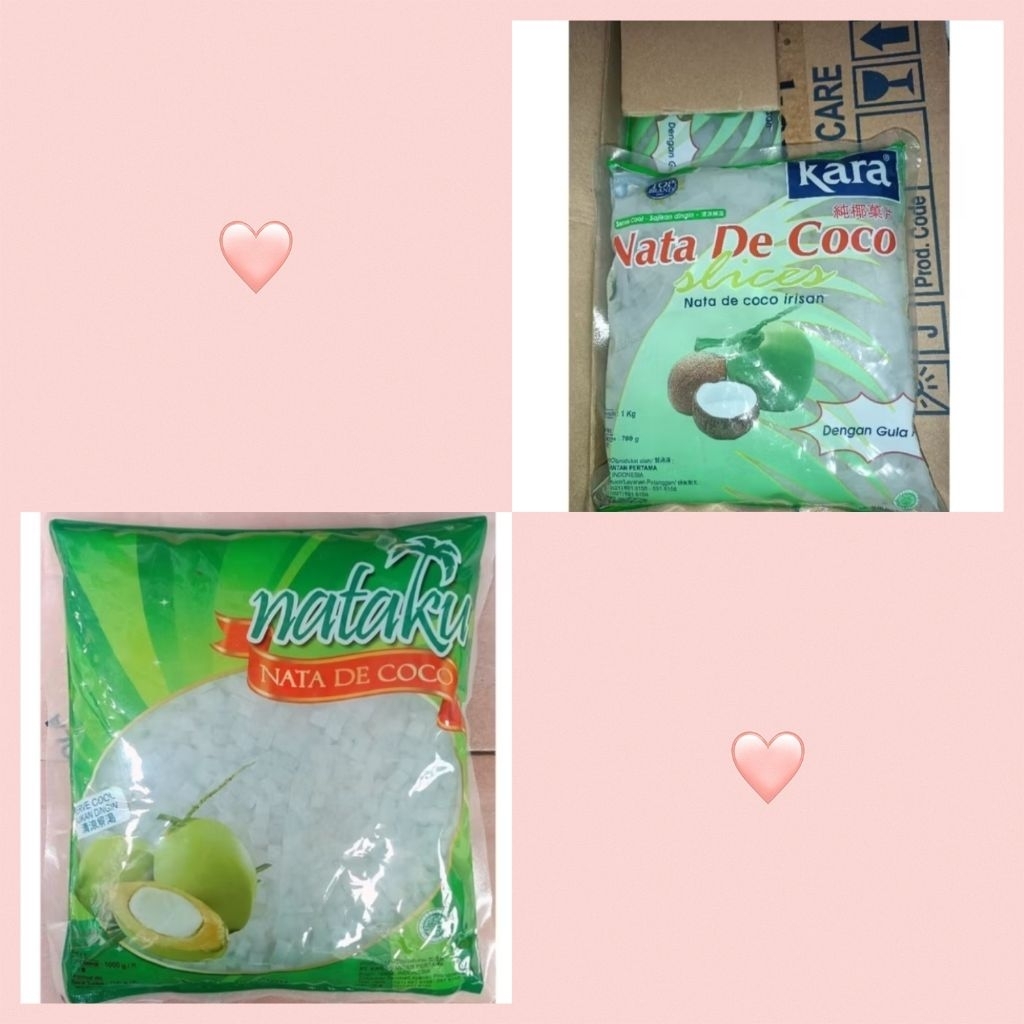 

Kara Nata Dee Coco Slice 1kg/ Nataku Nata De Coco 1kg