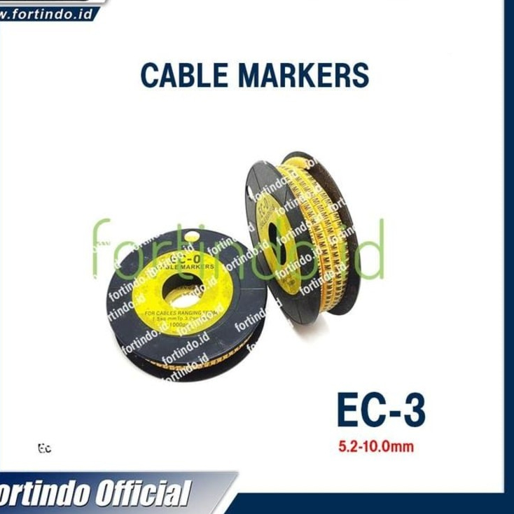 Cable Markers EC-3 Kabel Marker FORT
