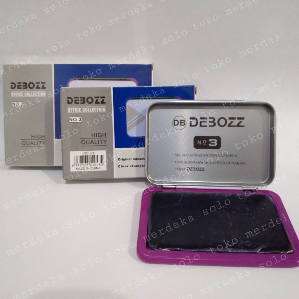 

Bantalan Stampel Debozz Besar