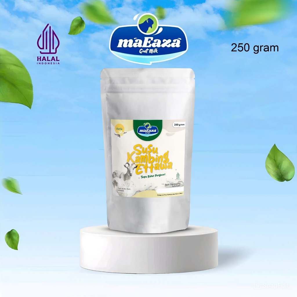

MaEaza Susu Kambing Rasa Vanila