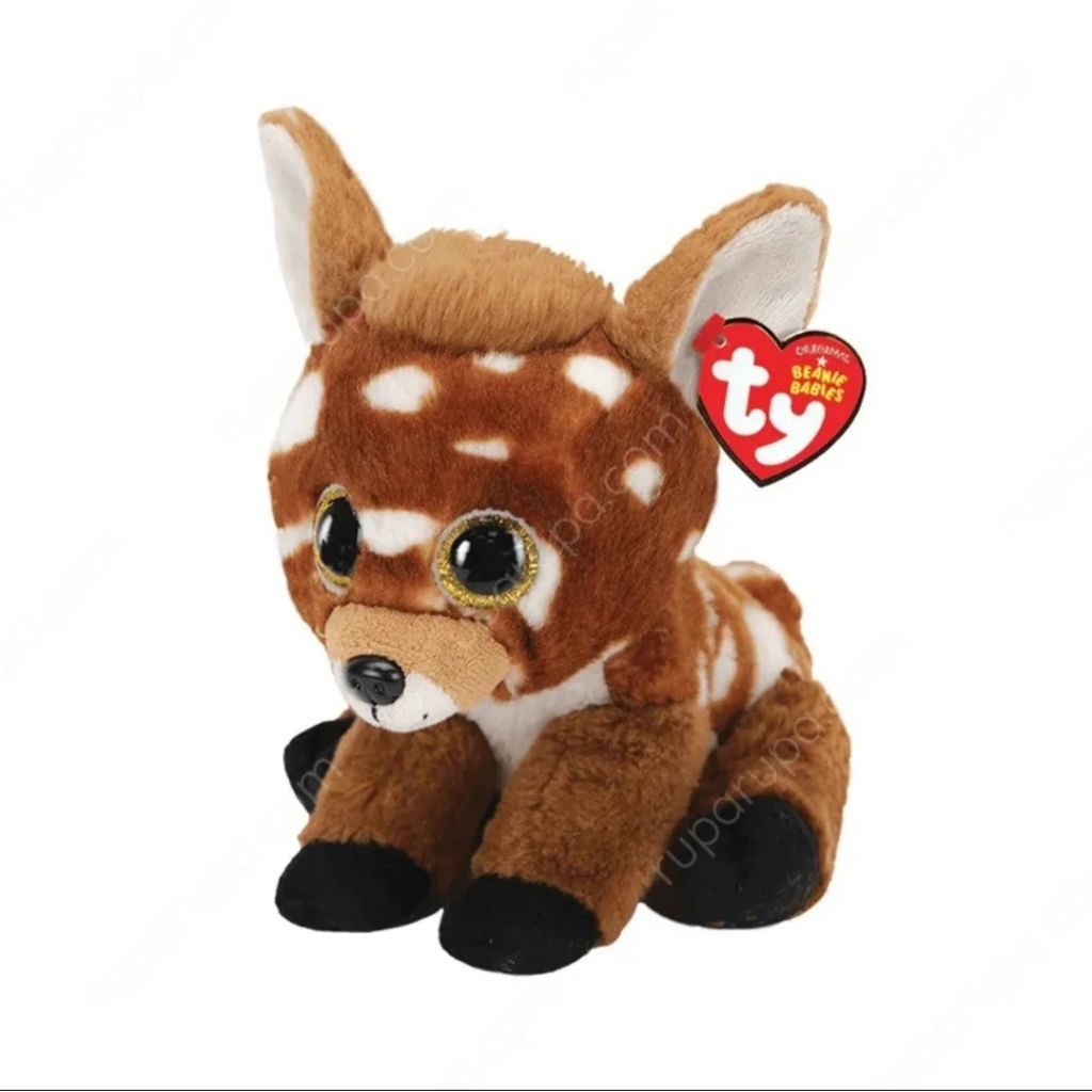 Ty Beanie Babies Boneka Hewan Buckley Deer Medium Ty95286