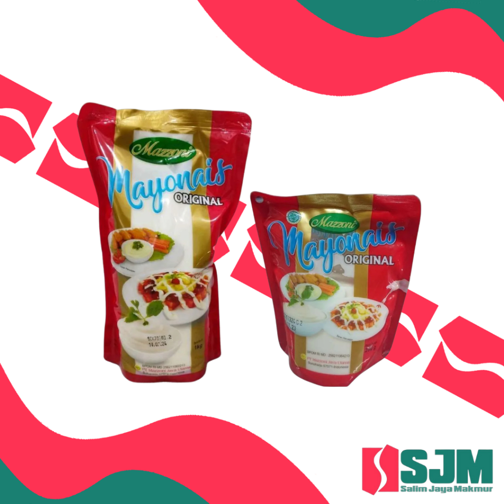 

Mazzoni Mayonaise 250gr/1kg - Mayo Serbaguna