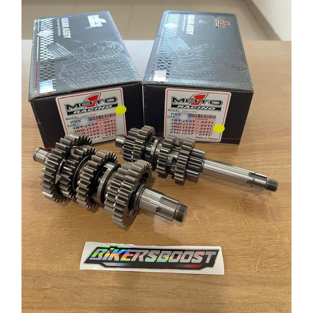 Gear Ratio Rasio Moto1 Rxking DRAG 500M MOTO 1 RACING