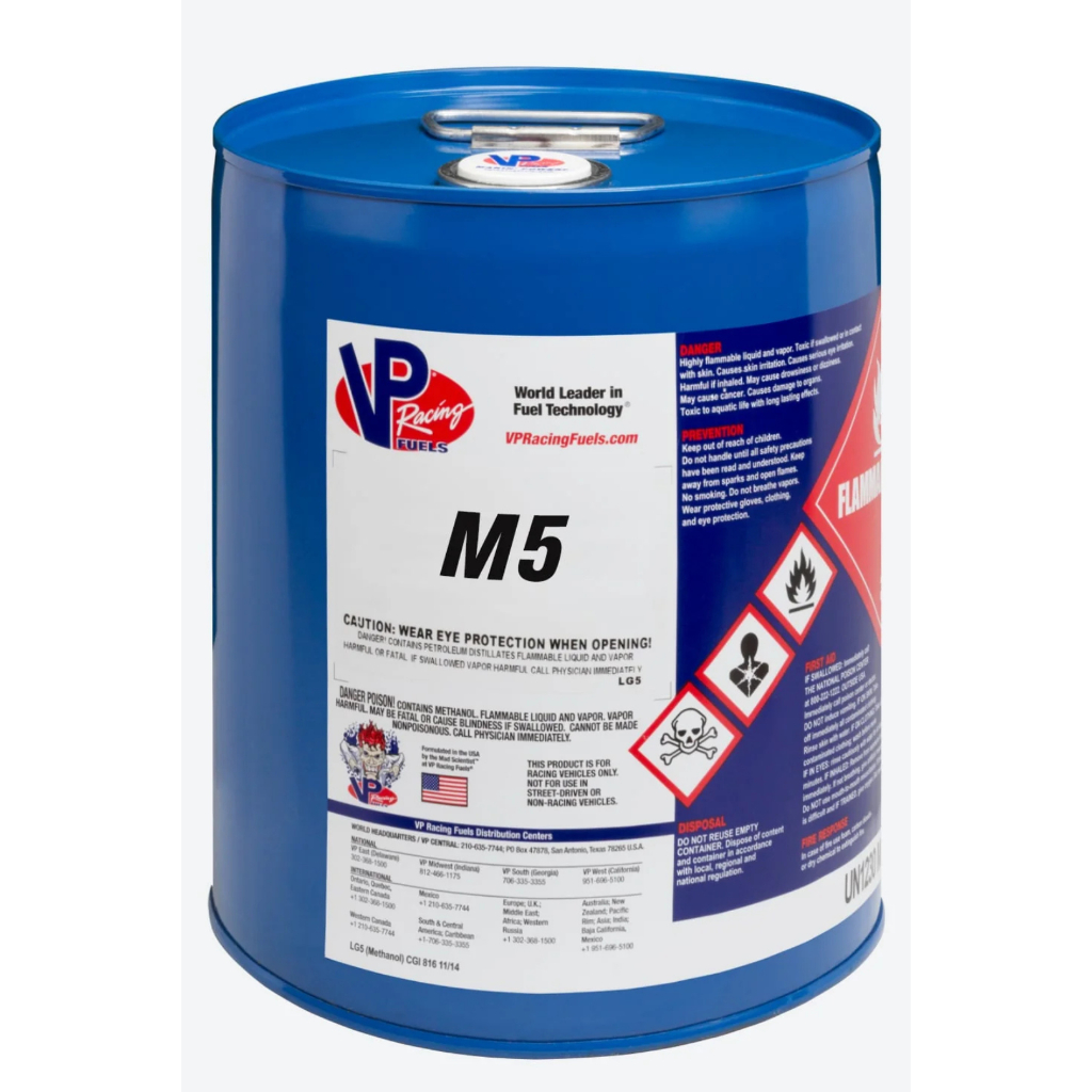 VP M5 RACE FUEL VP RACING FUEL M5 OCATANE 102 1 DRUM
