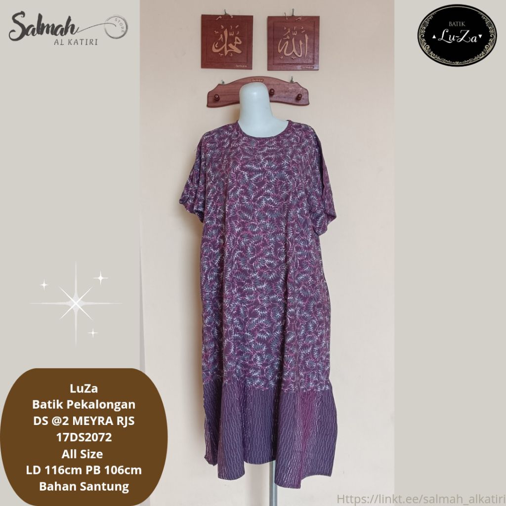 Daster LuZa Batik Pekalongan DS MEYRA RJS