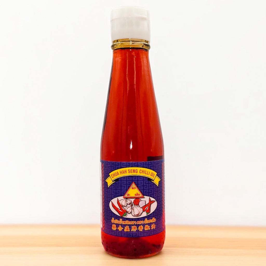 

Chua Hah Seng Thai Chilli Oil 190ml - Minyak Cabai Pedas Asal Thailand