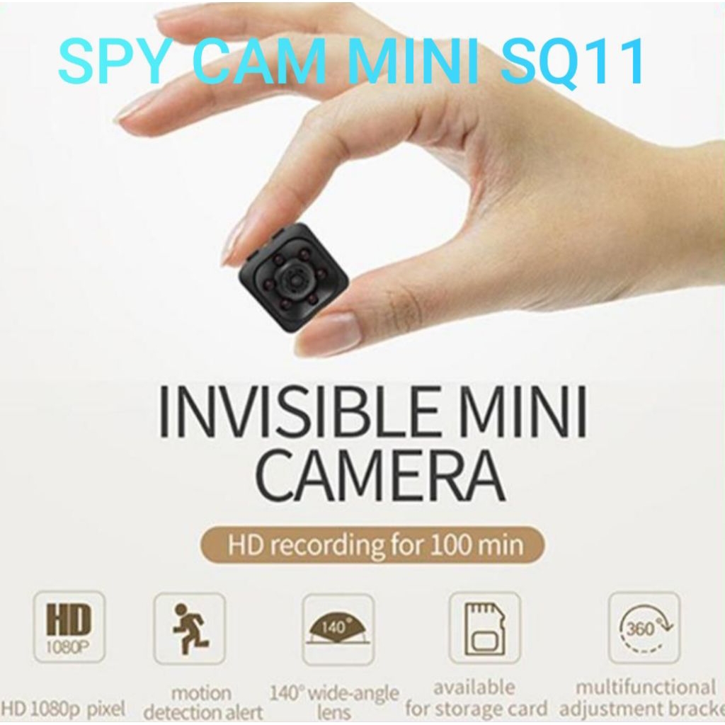 SPY CAM MINI SQ11 KAMERA CCTV MICRO MINI HIDDEN