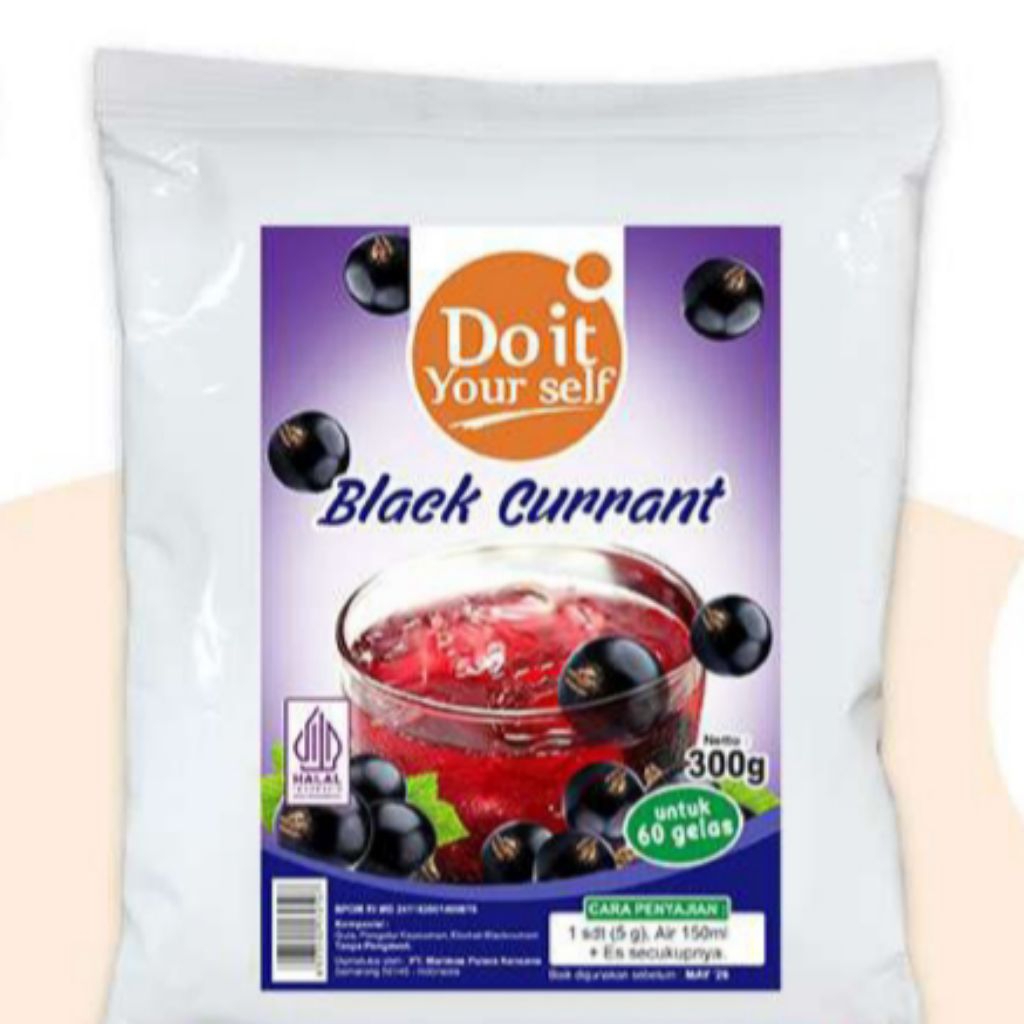 

DIY Powder Minuman Buah Blackcurrent 300gr