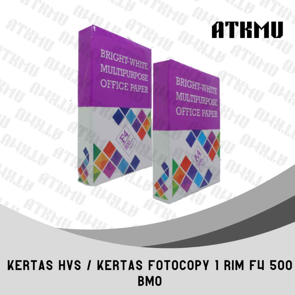 

Kertas HVS / Kertas Fotocopy BMO 1 Rim Isi 500 Lembar