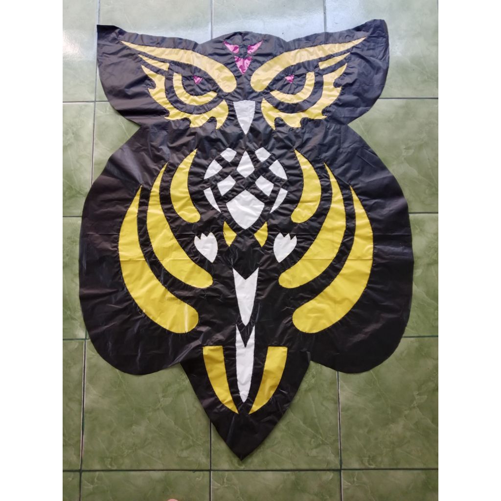 plastik layangan motif celepuk