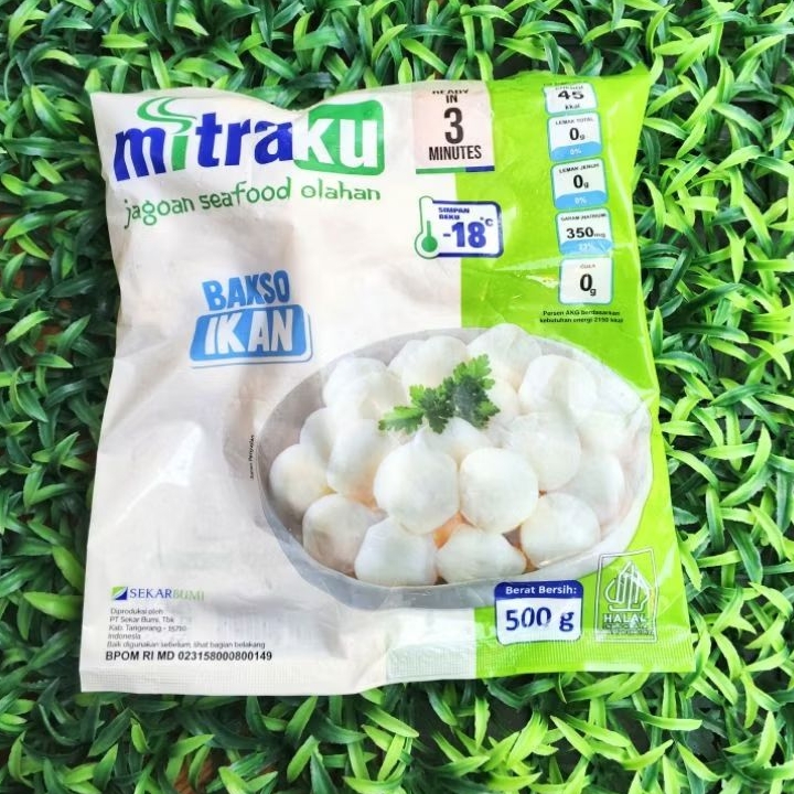 

Mitraku Bakso Ikan (Fish Ball) - Berat 500 gr