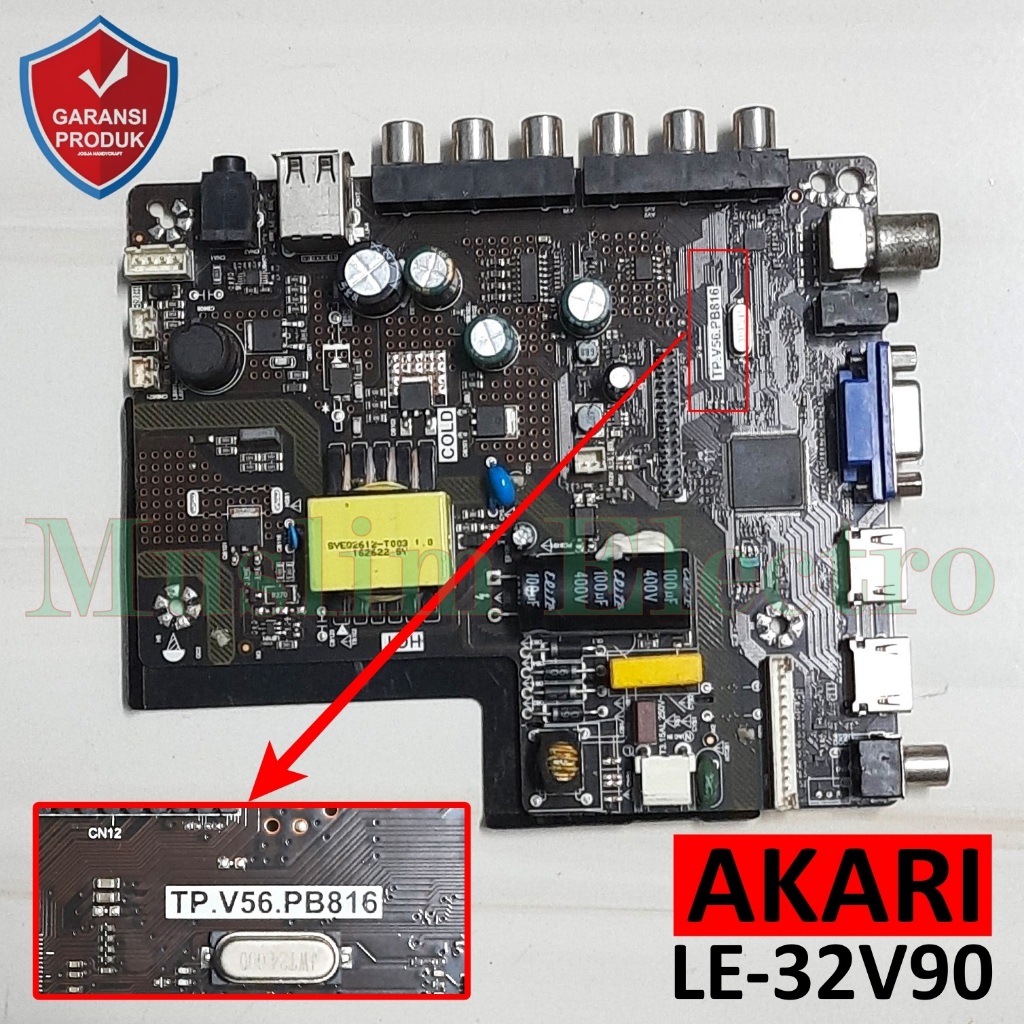 Mainboard LED TV Akari LE-32V90 32V90
