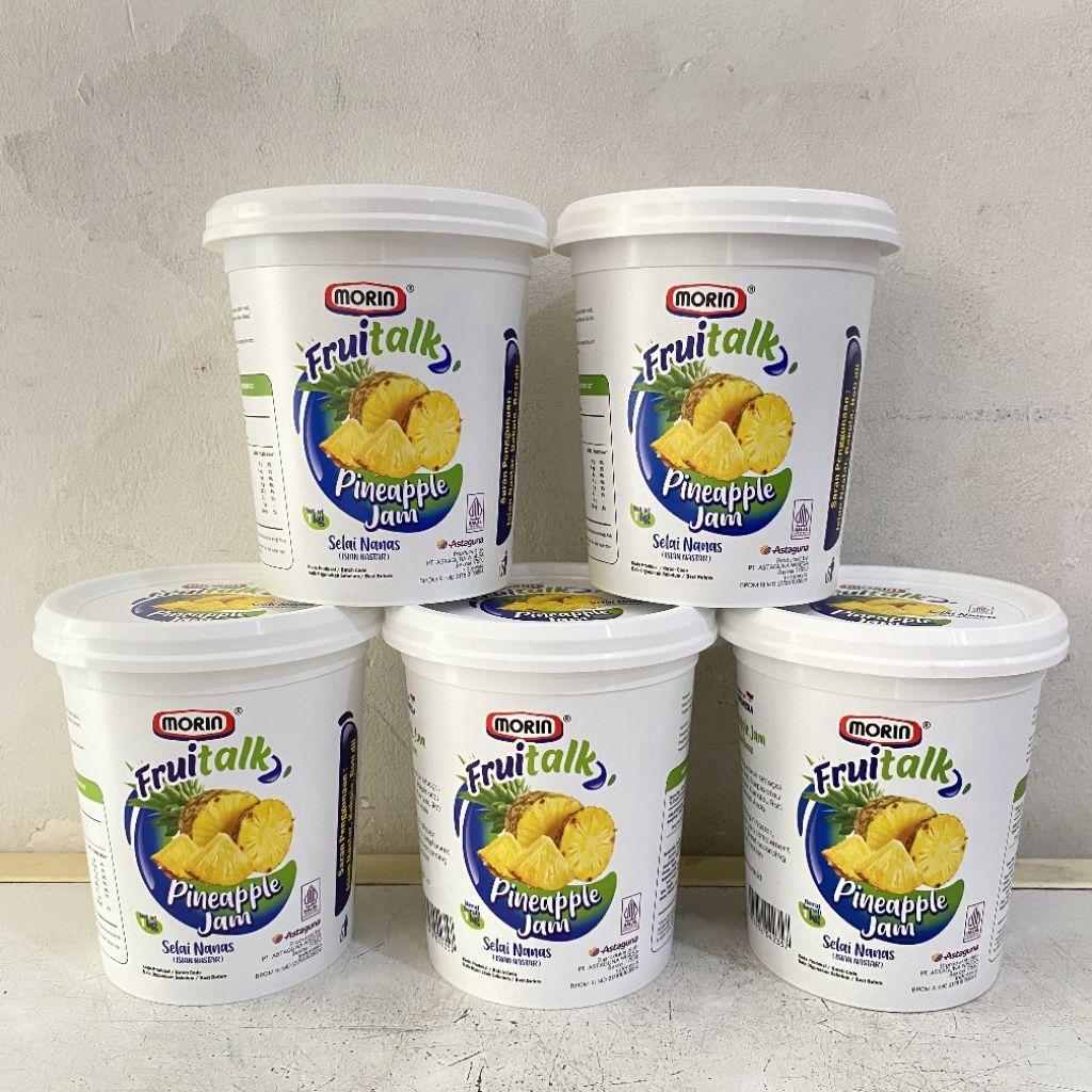 

Morin fruitalk selai nanas nastar 1 kg | selai nanas untuk nastar | morin selai nanas