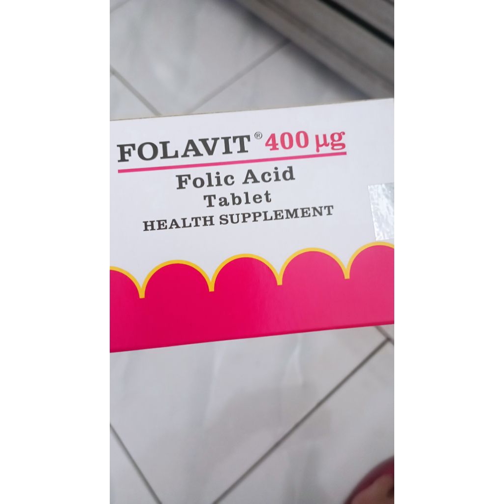 asam folat FOLAVIT 400mcg