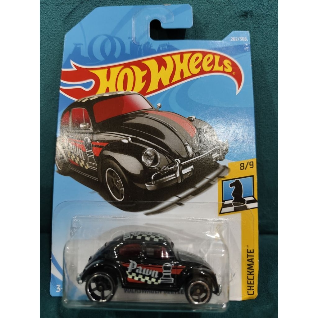 Hot wheels VW Beetle Hitam Pawn