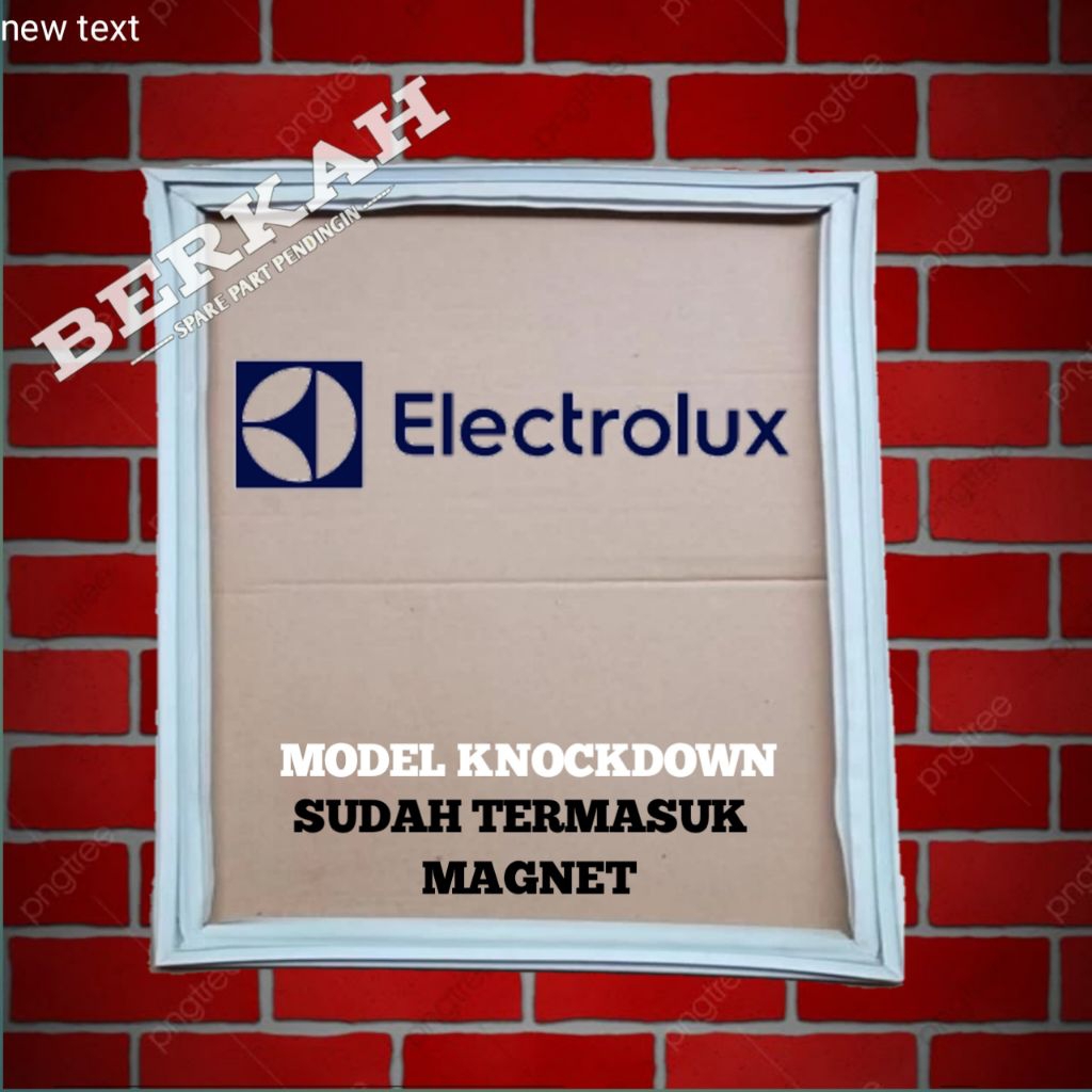 GASKET KARET KULKAS PINTU ATAS ELECTROLUX ETB2600PC-RUN KNOCKDOWN 51 X 48 CM