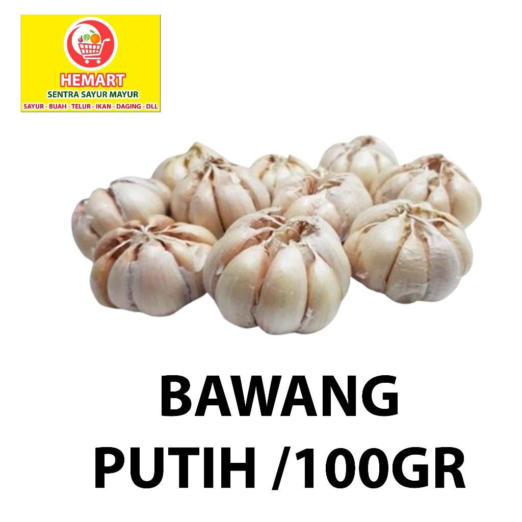 

BAWANG PUTIH 100GR / BAWANG PUTIH ONS