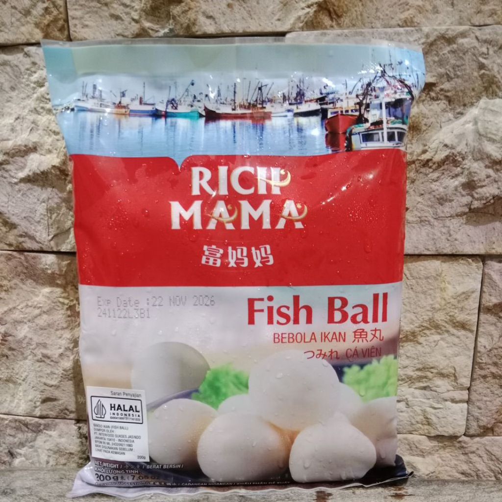 

Rich Mama 200 gram Fish Ball