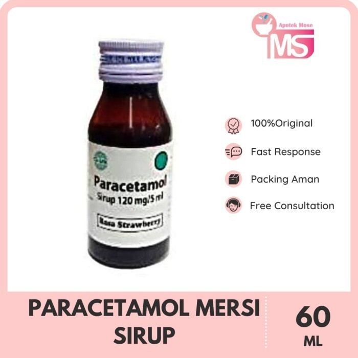 PARACETAMOL MERSI SIRUP 60 ML 15 Botol