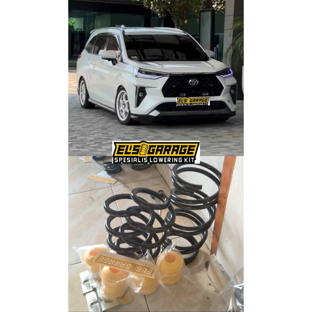 LOWERING KIT PER CUSTOM CEPER MOBIL ALL-NEW AVANZA/XENIA 2022-2026