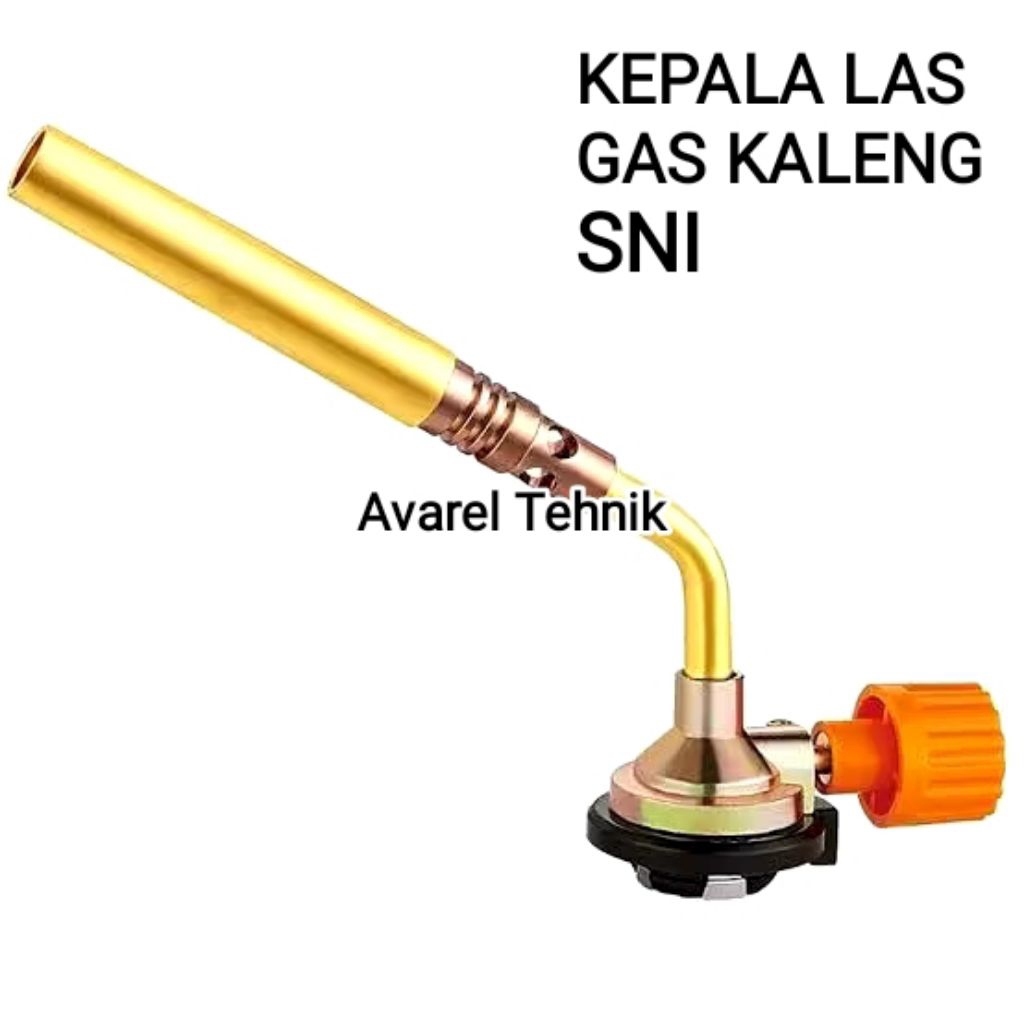 KEPALA KOREK  TABUNG GAS LAS PORTABEL TEMBAGA SNI  / BLOW LAMP TORCH / BLENDER LAS GAS KALENG
