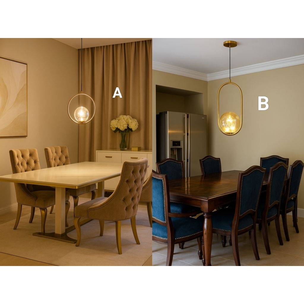 lampu gantung minimalis modern import