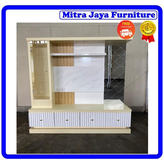 Bufet tv/partisi 1muka/rak tv modern/beddrop tv