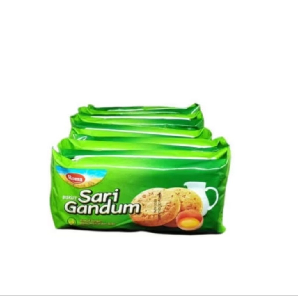 

Biskuit roma Sari gandum 10 x 39 gram