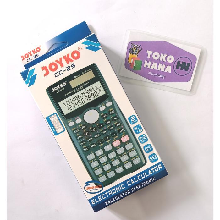 

Joyko Scientific Calculator CC-25 / Kalkulator Science Joyko