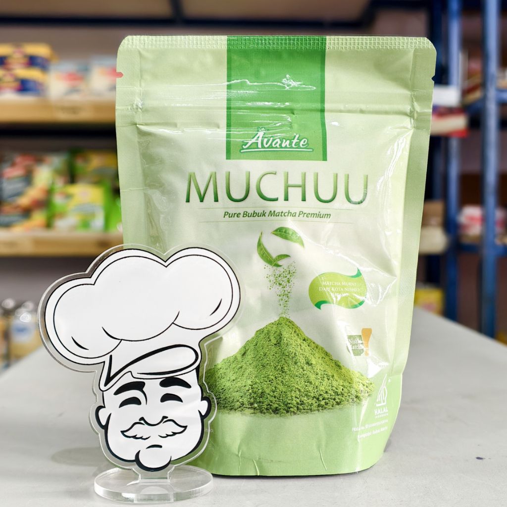 

Avante Muchuu Matcha Pure Jepang 100Gr / Bubuk Matcha Jepang 100Gr / Matcha Powder Jepang 100Gr / Ekstrak Matcha Jepang