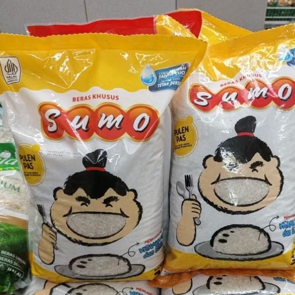 

Sumo Beras Pulen Fortifikasi Kemasan Kuning 3 kg
