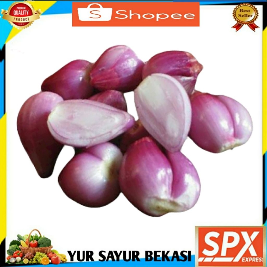 

Bawang Merah Kupas 500gr.