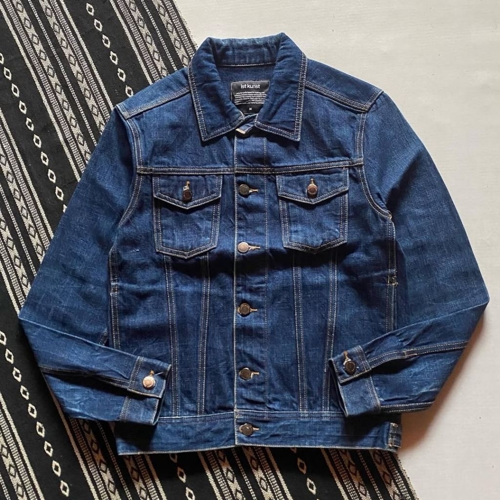 Preloved Bakulan Secondbrand Jaket Trucker Ist Kunst