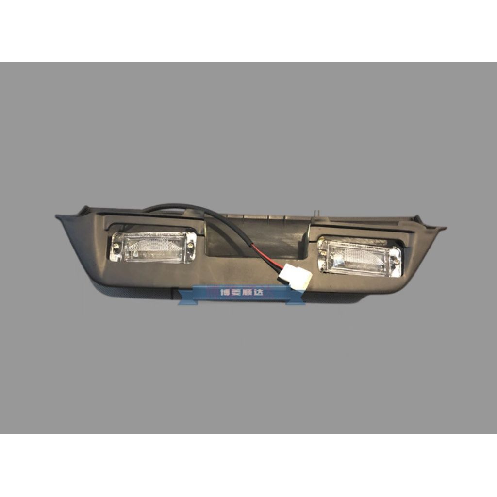 garnis belakang pajero v43